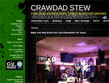 Tablet Screenshot of crawdadstew.com